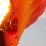 Ballooning at sunset